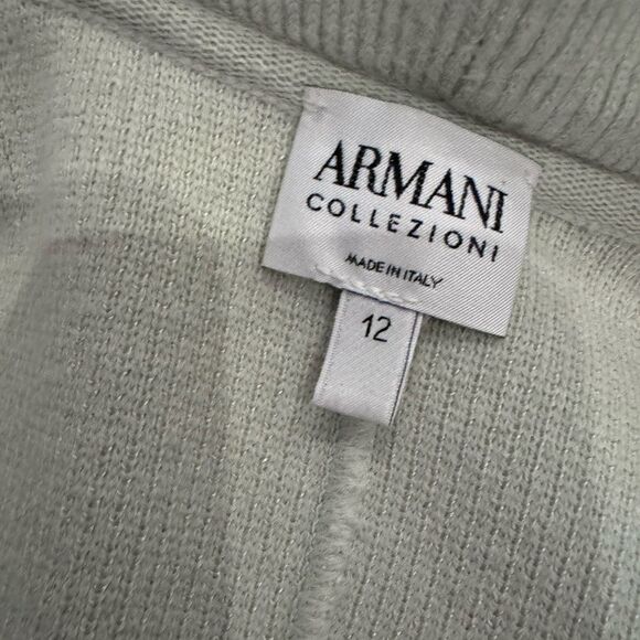Armani Collezioni Ruffle Cardigan (12) - Picture 11 of 12